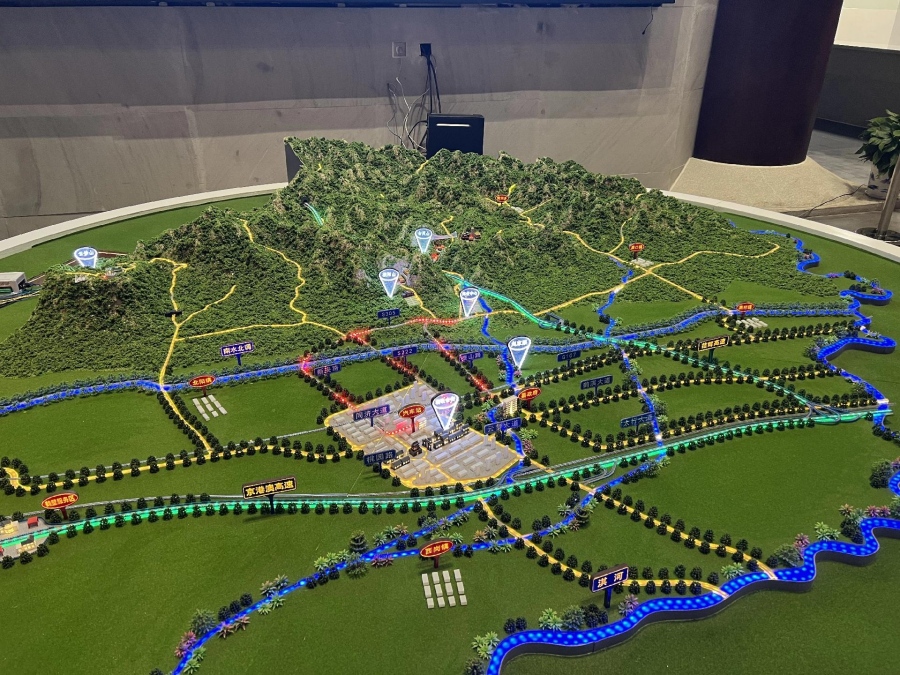 地形地貌沙盤(pán)模型